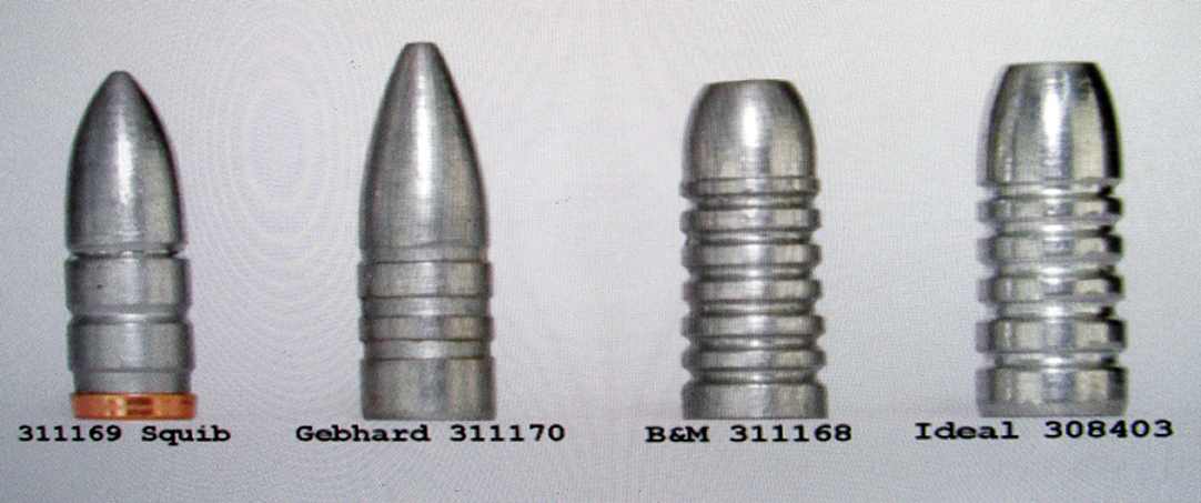 The famous Belding and Mull bullets.